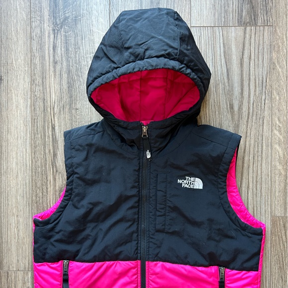 North Face Youth Puffy Pink Vest | xl - Picture 4 of 13